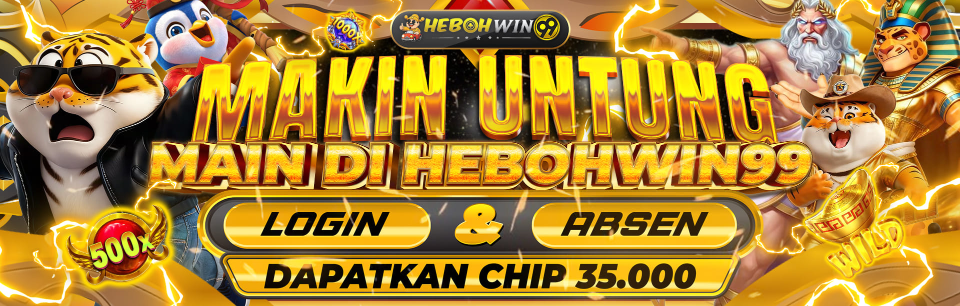 LOGIN & ABSEN DAPATKAN CUAN SETIAP HARI