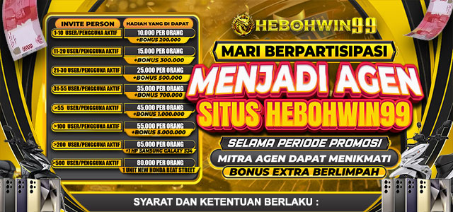 PARTNER RESMI AGEN HEBOHWIN-99