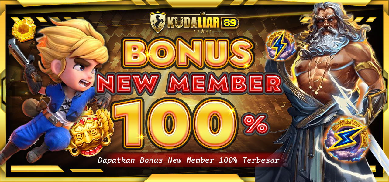 BONUS NEW MEMBER 100%