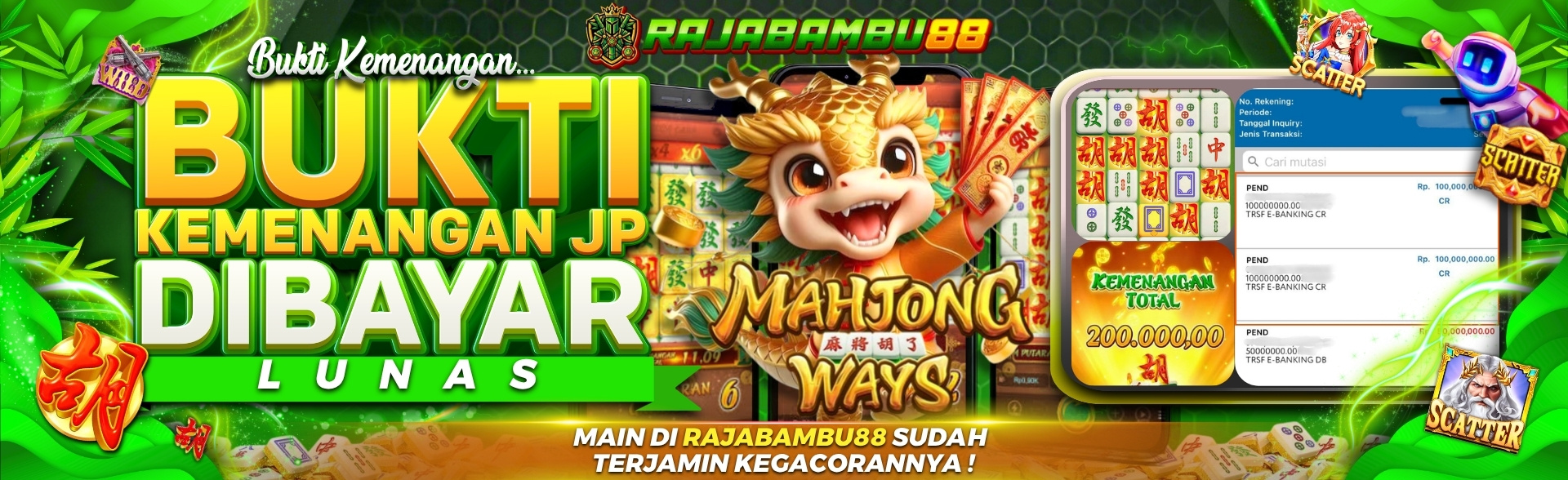 RAJABAMBU BUKTI KEMENANGAN 1