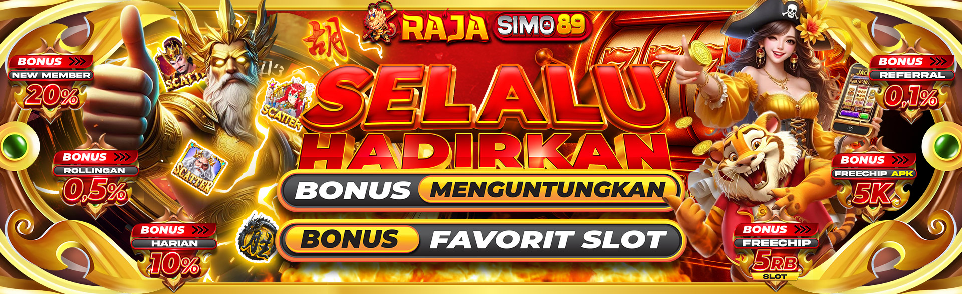 Hadirkan Bonus Menguntungkan